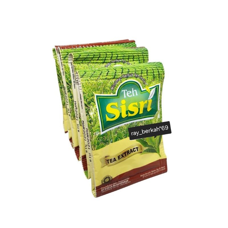 

Teh Sisri 1Renceng isi 10Sachet