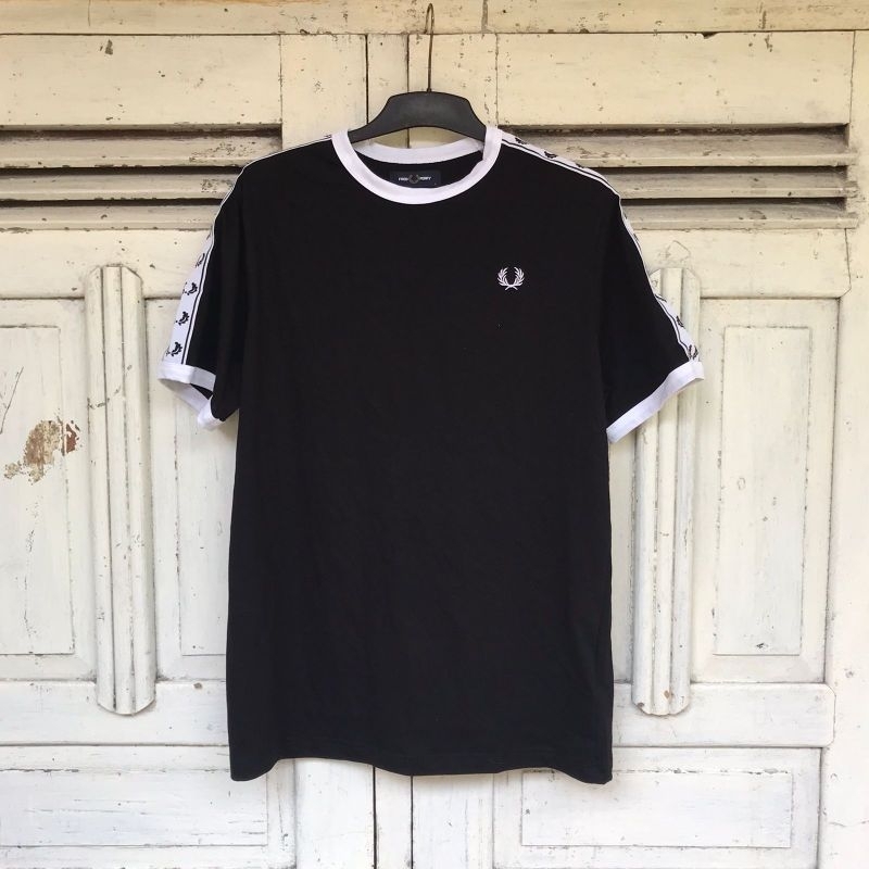 Fred Perry Taped Ringer Tshirt Second