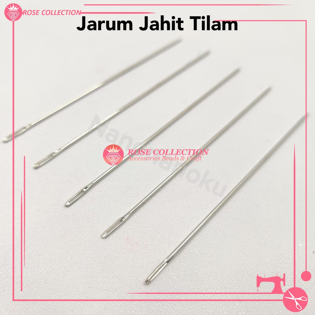 Jarum Jahit Tilam & Jarum Sulam