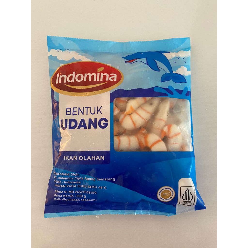 

Indomina Olahan Ikan Bentuk Udang 500gram