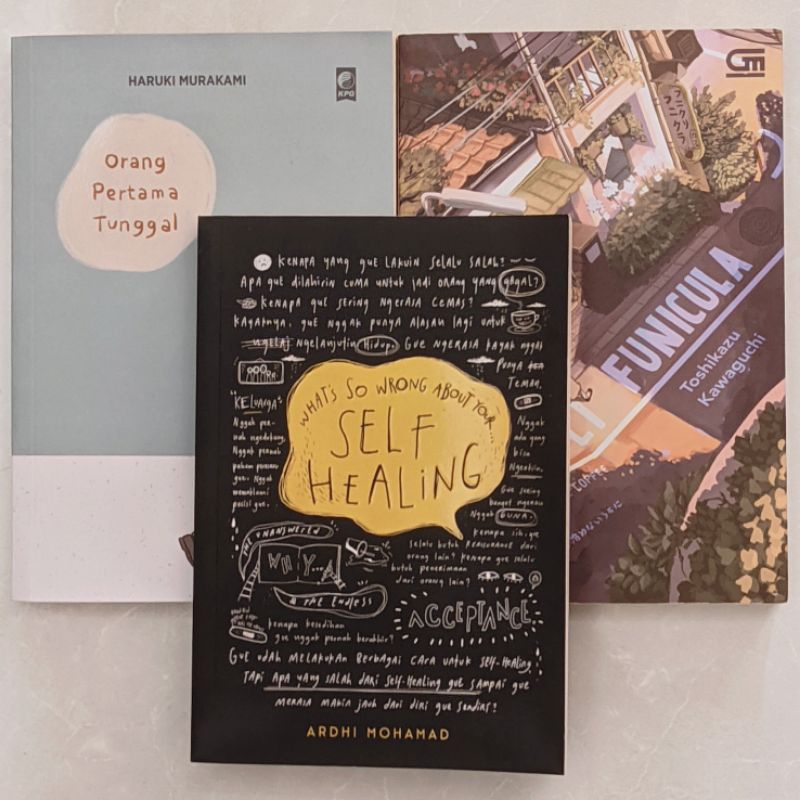 buku preloved ori funiculi funicula gagal menjadi manusia what's so wrong with your self healing