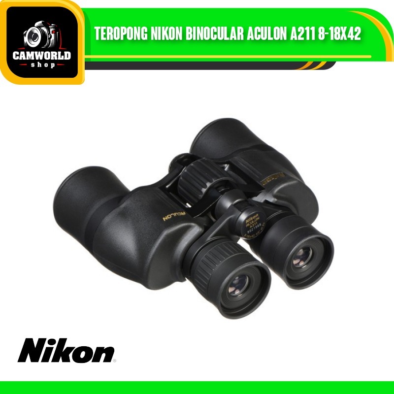 Teropong Nikon Binocular Aculon A211 8-18X42 Nikon Aculon A211