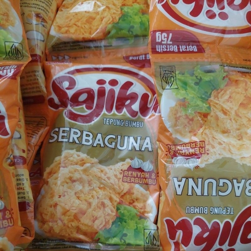

sajiku tepung bumbu serbaguna 75gr