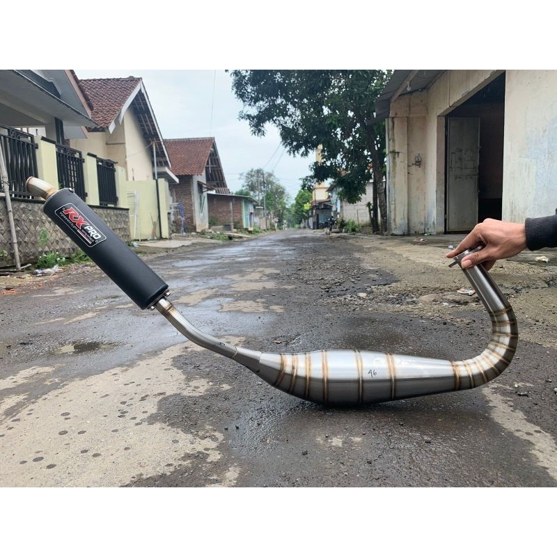 knalpot rx king kolong pdk repsol stainless slinser choatting original rxpro