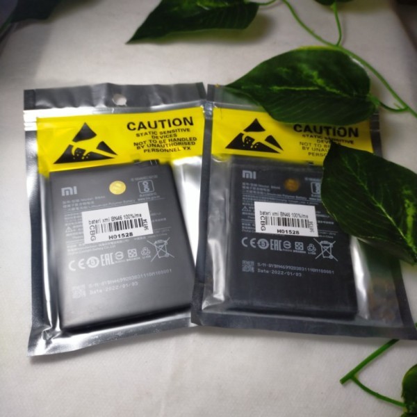 Baterai Xiaomi Redmi Bn46 – Bn47 – Bn48 – Bn49 Ori / Me / Double Power – Batre – Batrai