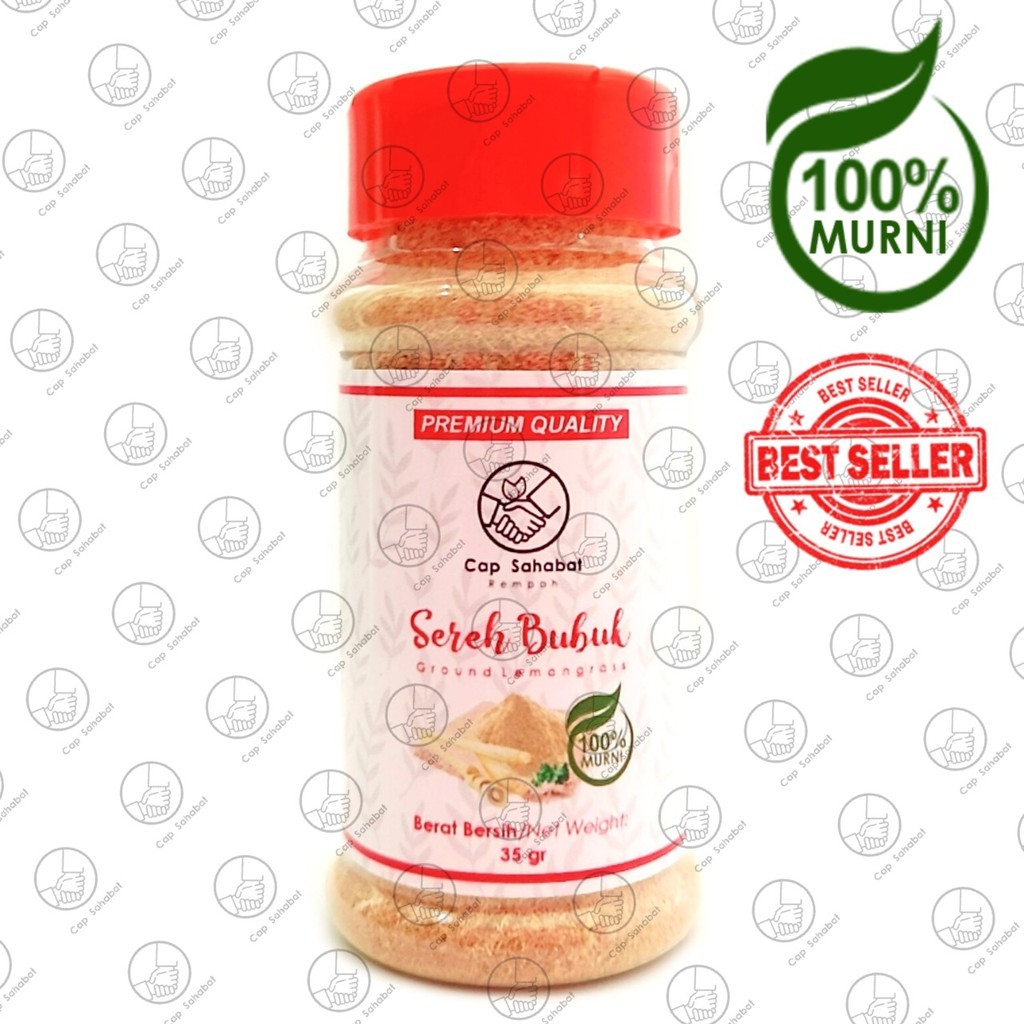 

Sereh Bubuk Murni Botol Premium / Ground Lemongrass