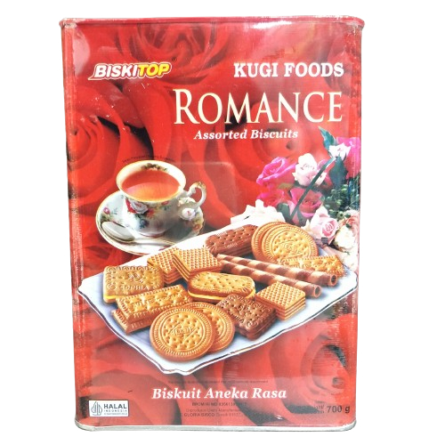 

BISKITOP KUGI ROMANCE 700GR/centraltrenggalek