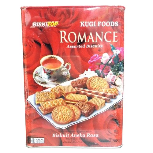 

BISKITOP KUGI ROMANCE 700GR/centraltrenggalek