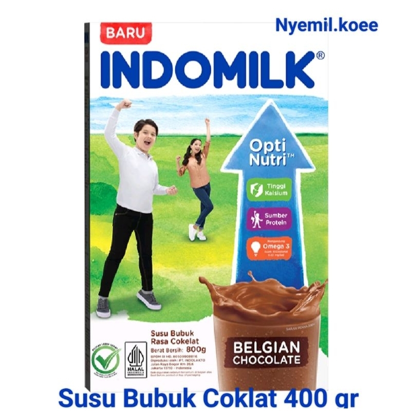Susu Bubuk Indomilk Coklat 400 gr