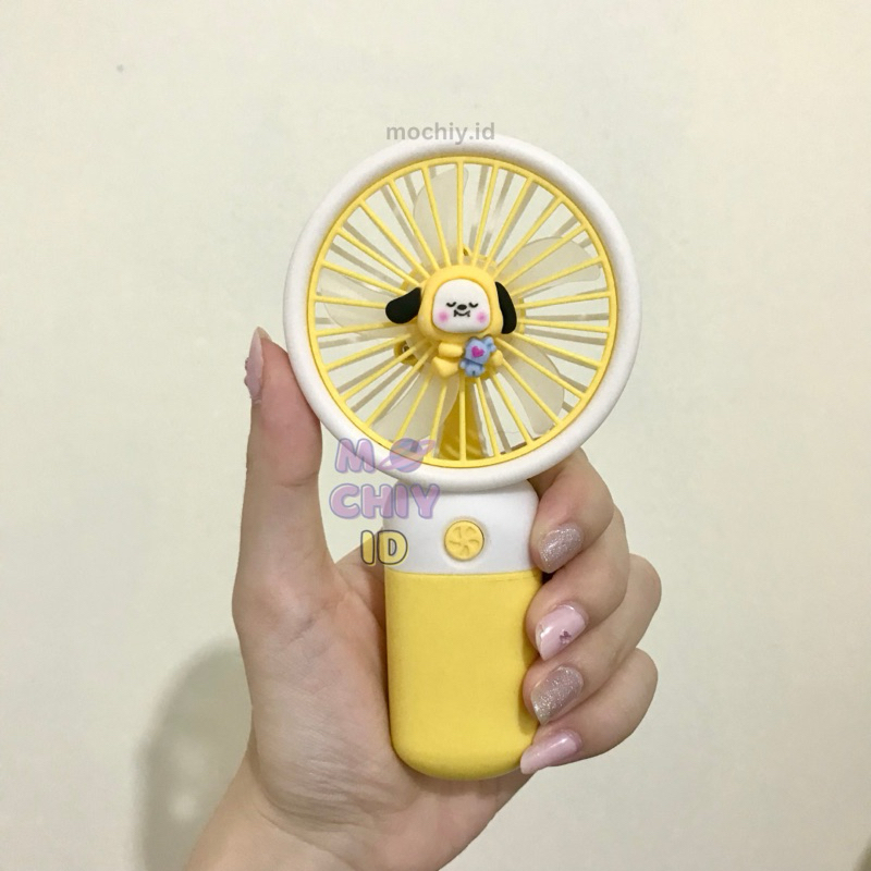 [READY STOCK] Kipas Angin BT21 BTS Portable Mini Fan bisa di Charge