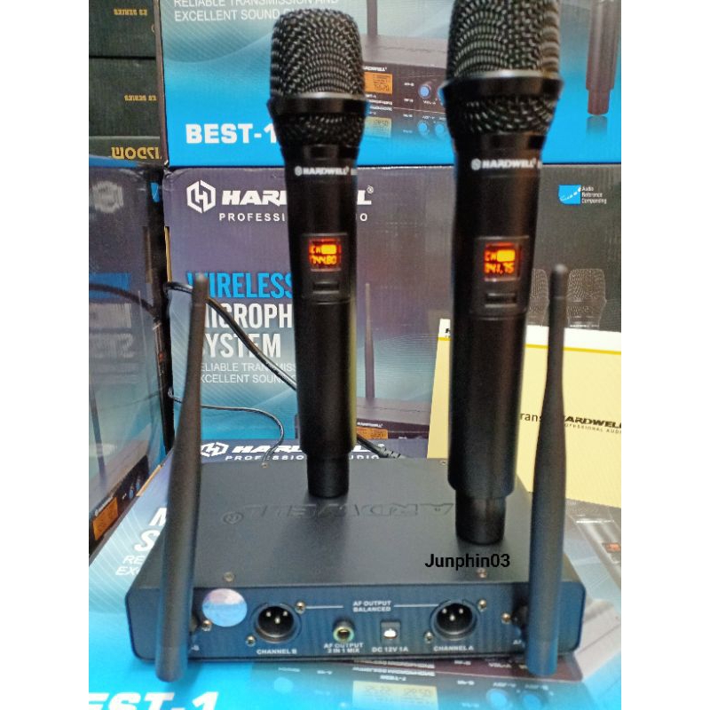 microphone handle mic wireless hardwell Evolution number-1 Best 1 mik karaoke