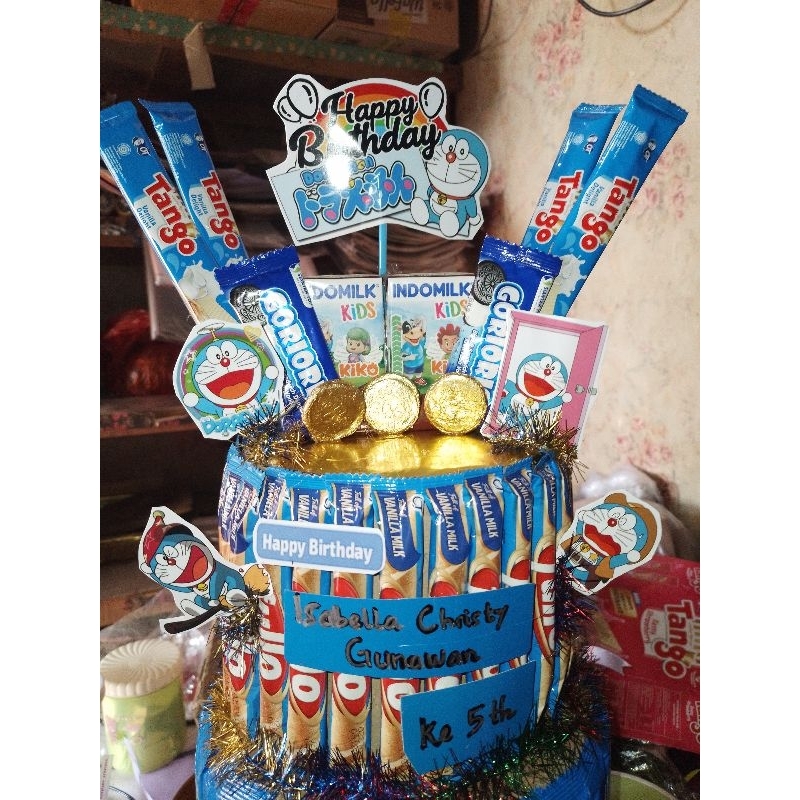 Snack tower coklat/ snack tower ulang tahun/ kado spesial/ hadiah istimewa/snack tower permen