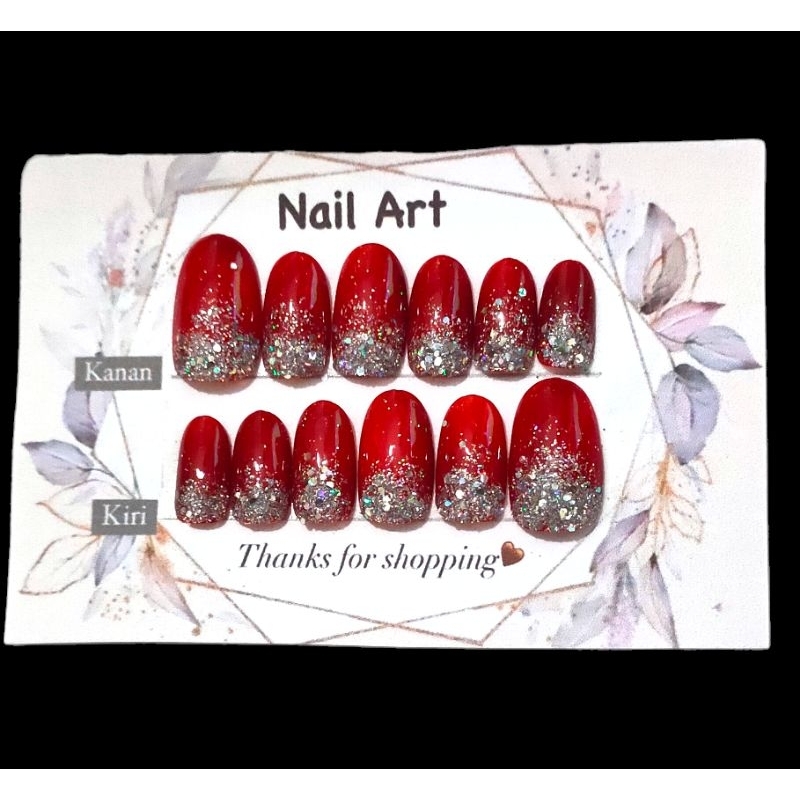 KUKU PALSU//NAIL ART//KUKU PALSU WEDDING