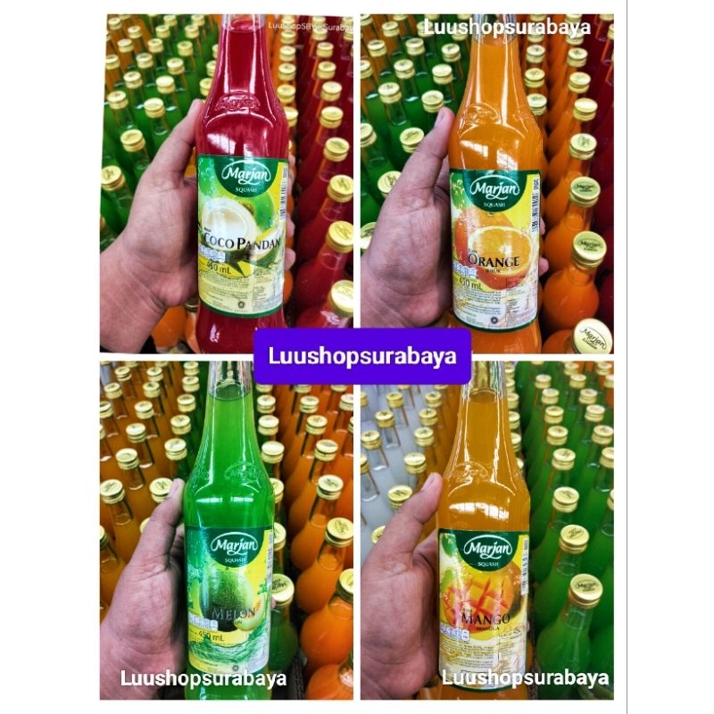 

Marjan Squash Sirup Marjan 450ml (Instant Only)