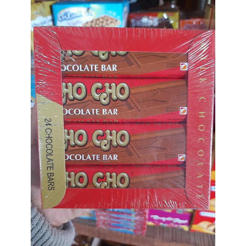 

(24 PCS) CHO CHO CHOCOLATE BAR 13 GRAM