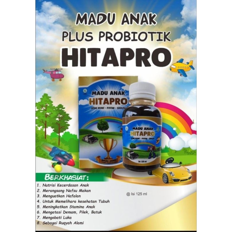 

Madu Anak Plus Probiotik HITAPRO