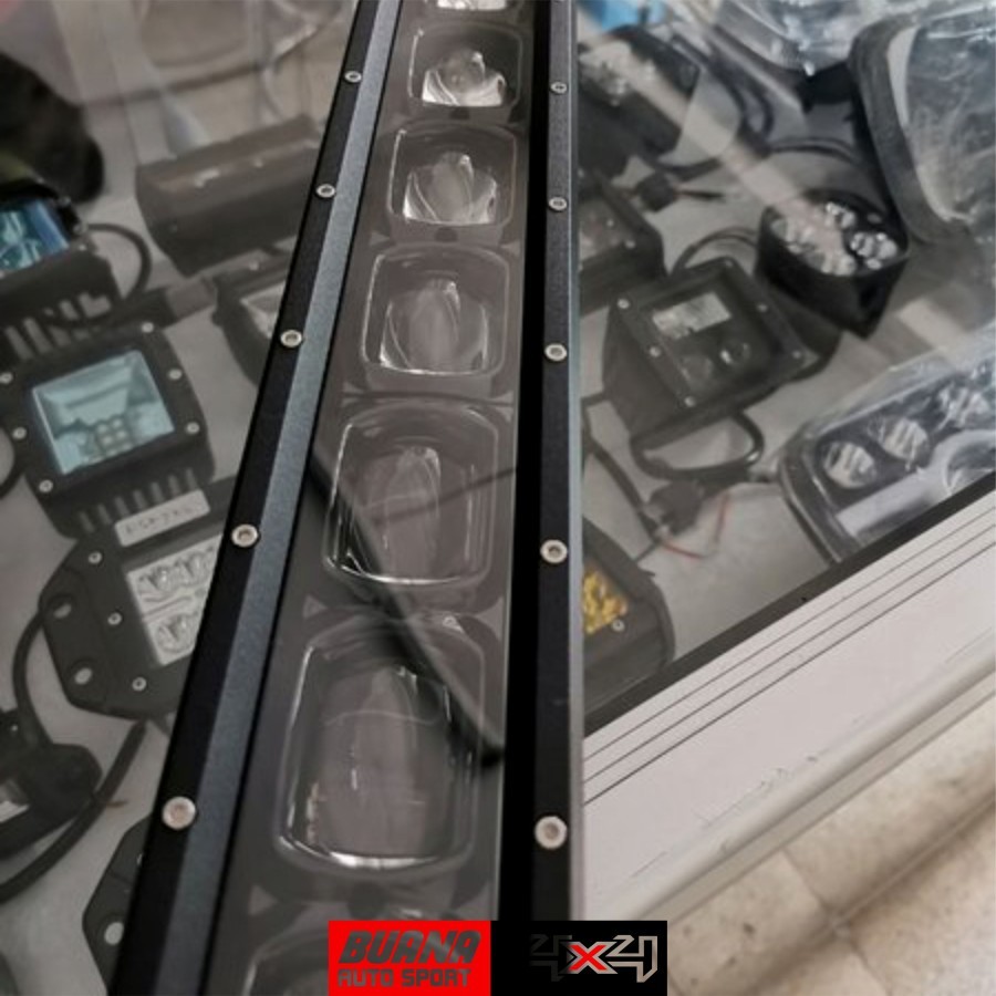 Lampu Tembak Sorot LED 180 Watt 105Cm | Led Bar 105Cm 6D New Eyes | Light Bar Offroad