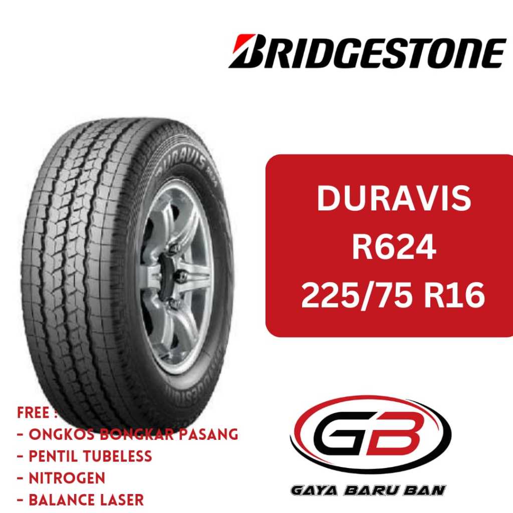Ban Mobil Bridgestone Duravis R624 225/75R16
