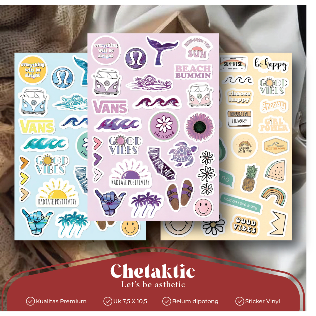 

STICKER AESTHETIC | STIKER HP | MINI STICKER | STICKER TUMBLER | CUSTOM STICKER | Sticker Aesthetic Stiker Minimalis
