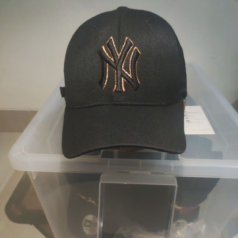 TOPI MLB CAP NY YANKEES BLACK GOLD