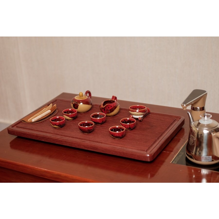 Premium Chinese Tea Tray - Highest Quality Tea Tray | New Model Maroon