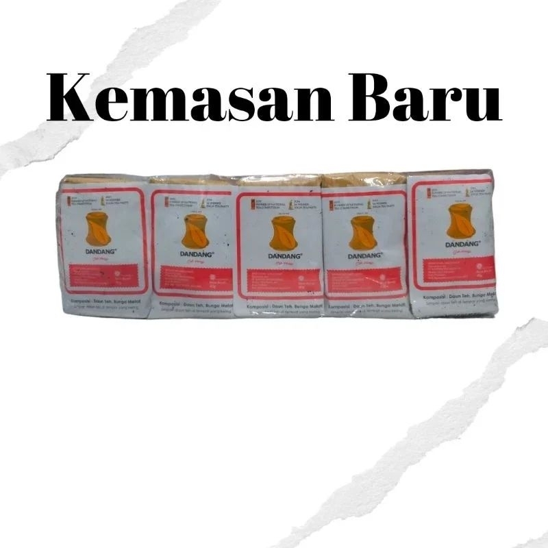 

Teh Tubruk Cap Dandang 1 Pak Isi 10 Pcs / Teh Wangi /Melati / Bpom / Cod