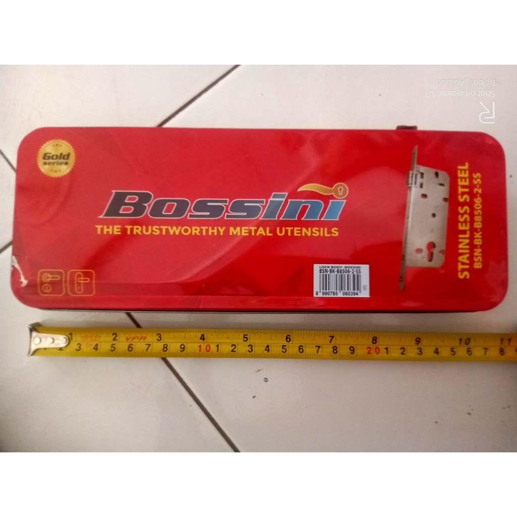 Body Kunci Pelor Pintu Dua Bossini