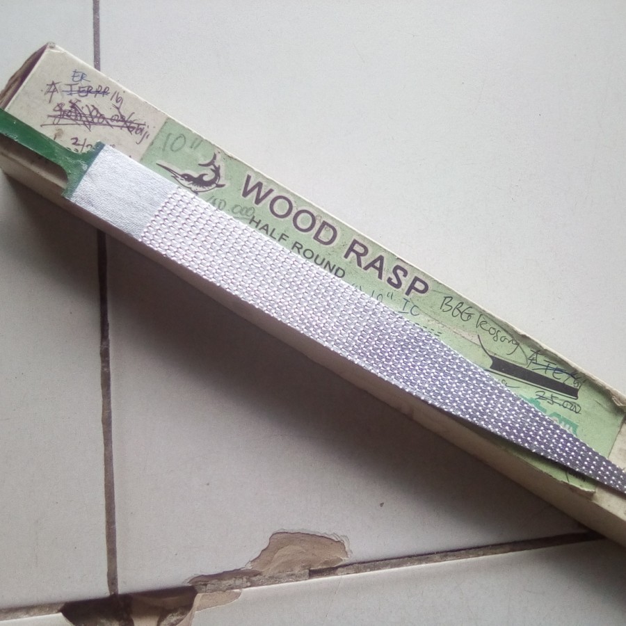 TERMURAH Kikir Kayu Lancip Runcing 10 Inch RRT MURAH Kayu - 10 Inchi