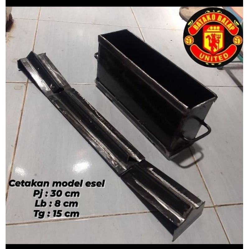 cetakan batako esel 30x15x8