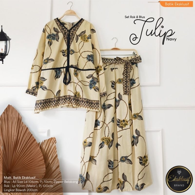 STELAN BATIK EXCLUSIVE TERBARU. STELAN WANITA PREMIUM. STELAN ROK DAN BLOUSE BATIK