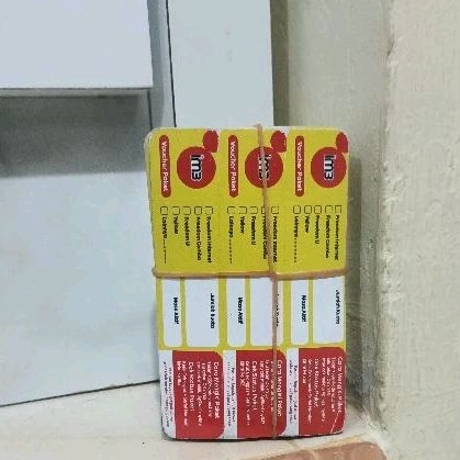 Vocher kosong IM3 150 pcs