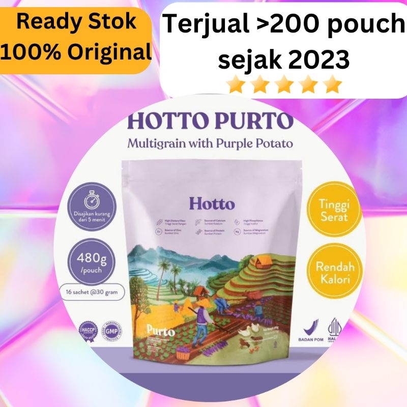 

Hotto Purto Multigrain with Purple Potato Size Sachet