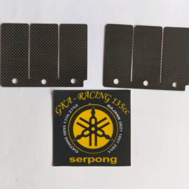 lidah membran ninja r ninja rr carbon original