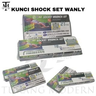 KUNCI SHOCK SET WANLY / KUNCI SHOCK SET WANLY 21 PCS 10 PCS / KUNCI SHOCK SET / KUNCI SHOCK IMPACT