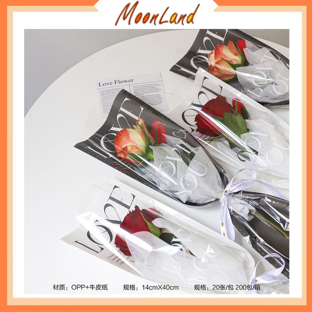 

Wrapping Plastic Plastik Bunga Buket Instan SF04