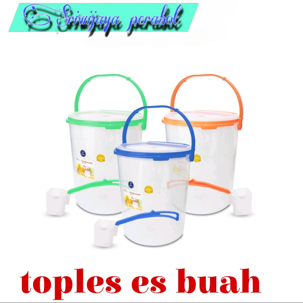 TOPLES SHINPO PLASTIK TEMPAT PENYIMPANAN MINUMAN + GAYUNG 20 LITER CENDRAWASIH
