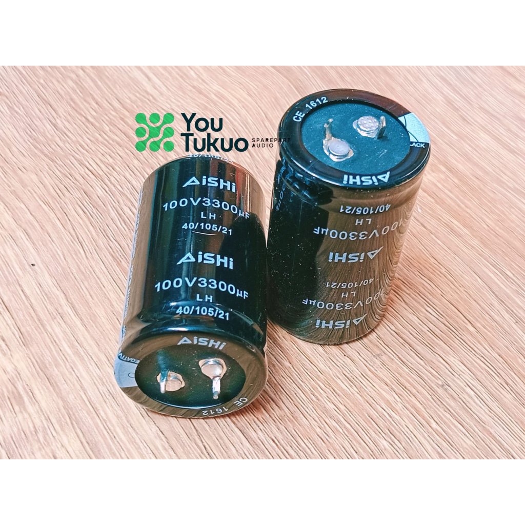 elco 3300uf 100v Aishi original