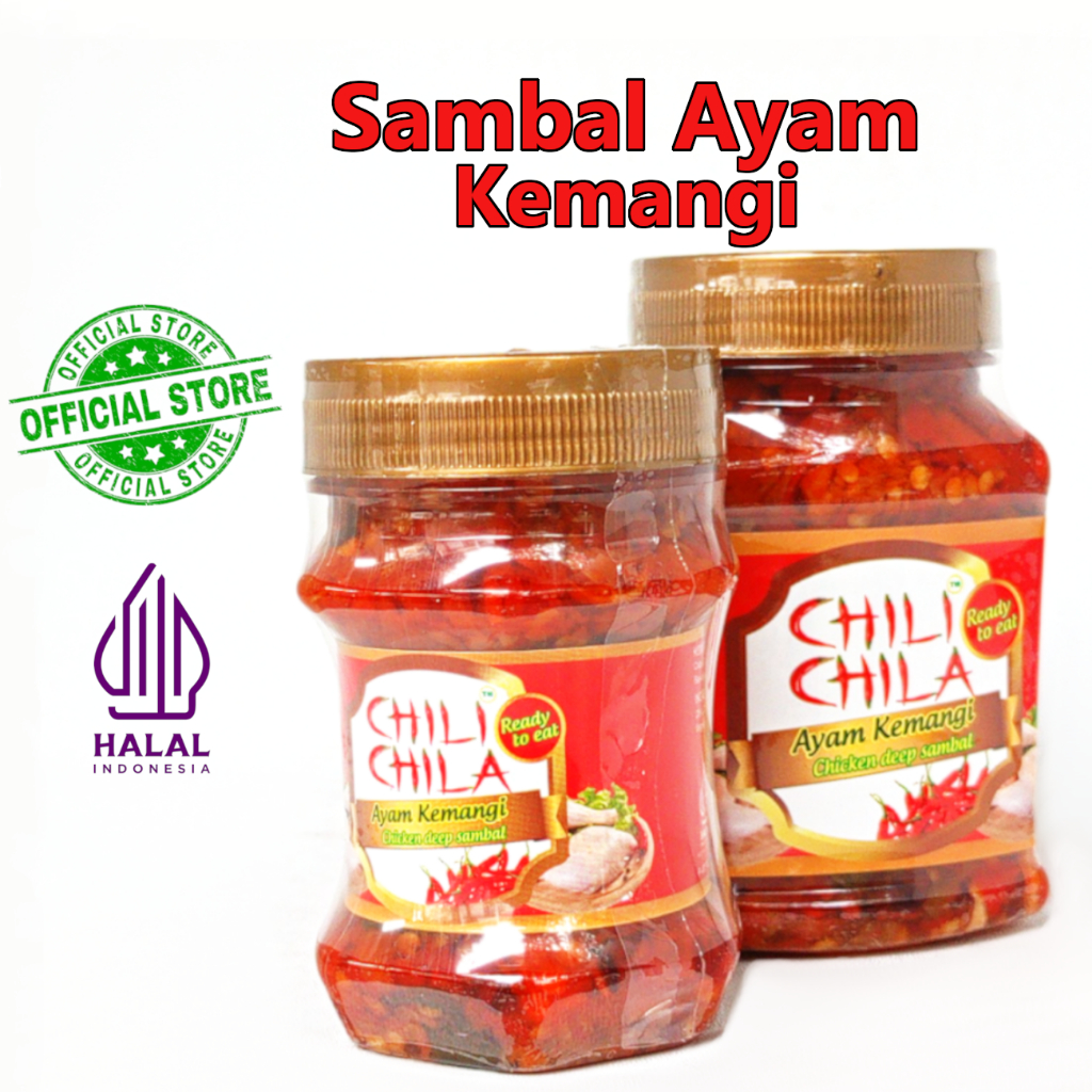 

Chili Chila Sambal Ayam Kemangi Halal 140 gr & 210 gr