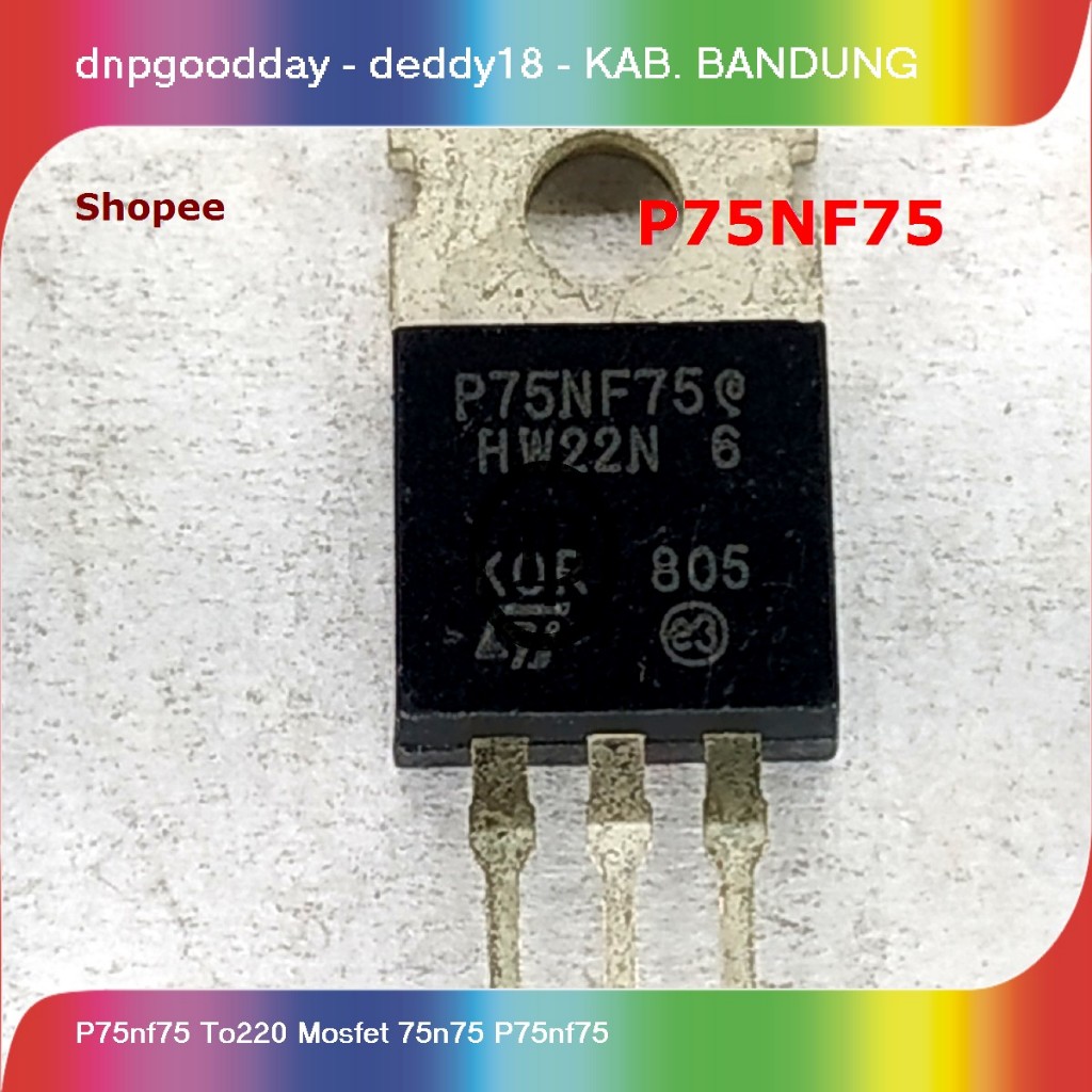 p75nf75 to220 mosfet 75n75 p75nf75