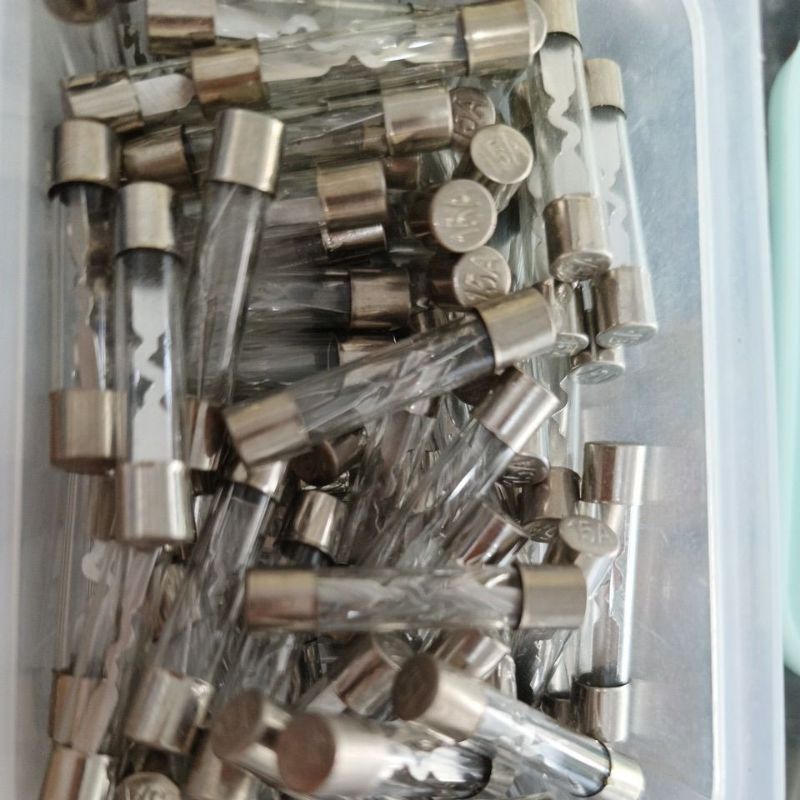 [ISI 1 PCS] FUSE SIKRING TABUNG 15A SEKRING TABUNG 15 AMPERE MERK ACAK