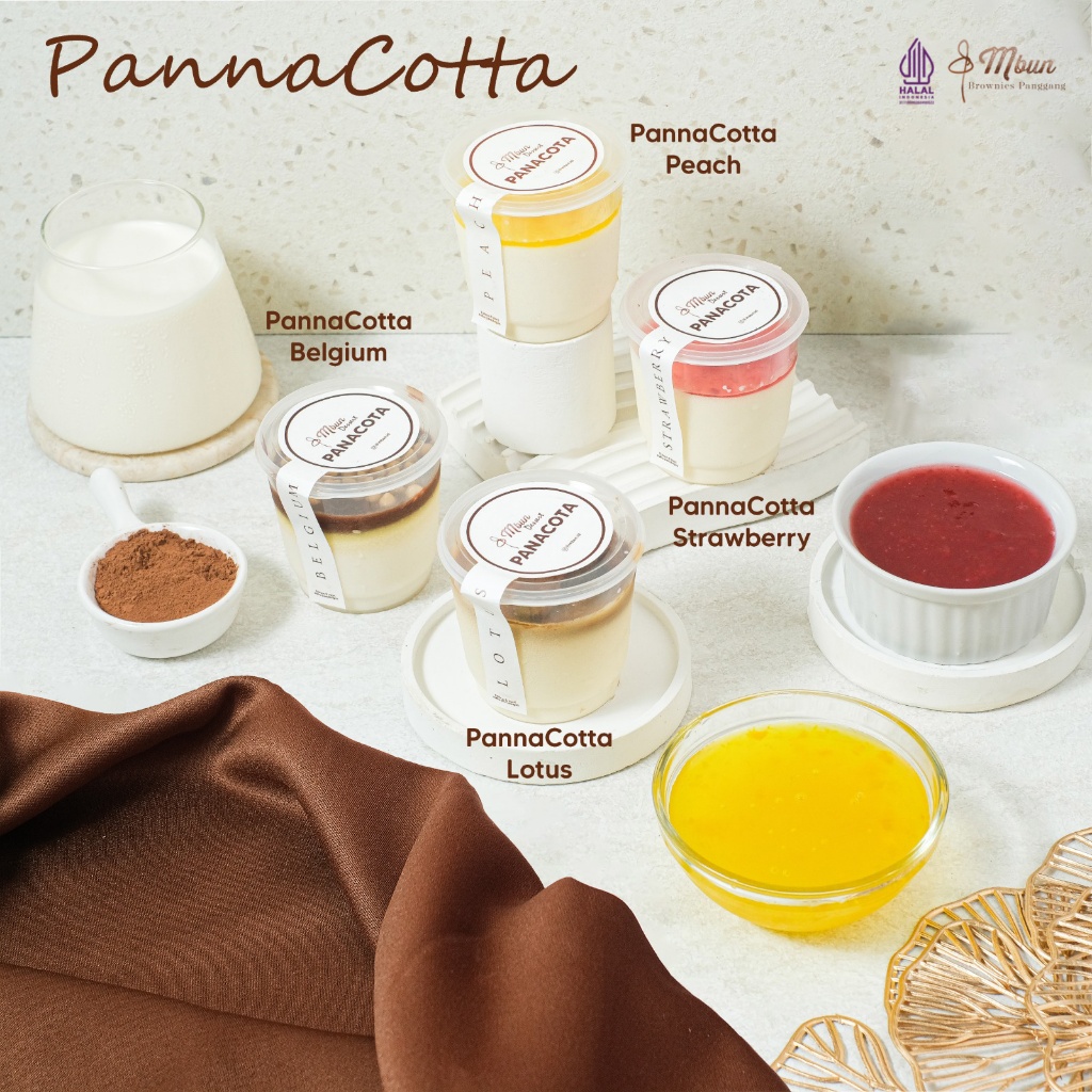 

PANNACOTTA | Pudding Italia | Silky Pudding | Pudding | Dessert | Mbun Brownies Panggang