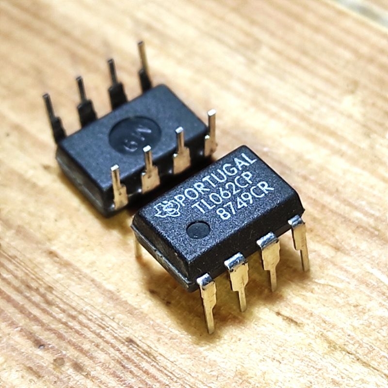 IC TL062 ori PORTUGAL Dual Opamp NOS Op Amp original TL 062 alternatif tl072 jrc4558 jrc4580 4558 45