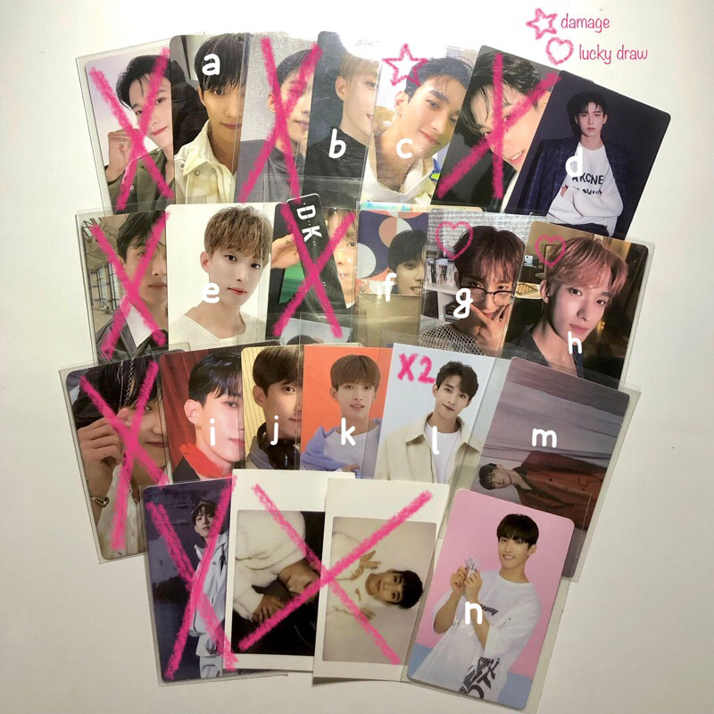 ready stock aab seventeen dk pc fts ray second wind dino little wishes sg semicolon tc pol carat lan