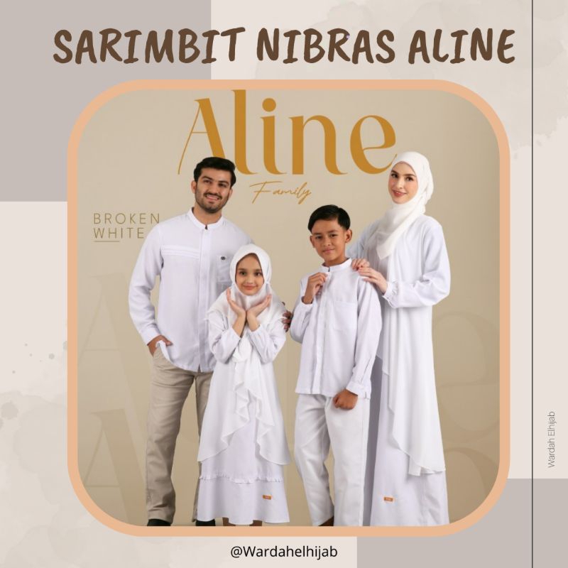 NIBRAS SARIMBIT ALINE BROKEN WHITE TERBARU 2024