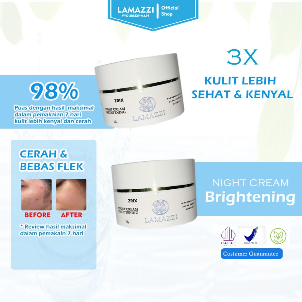 Cream Pagi Night Cream Malam Glowing Krim Malam Pemutih Wajah Bpom Crim Pemutih Wajah Glowing Bpom B