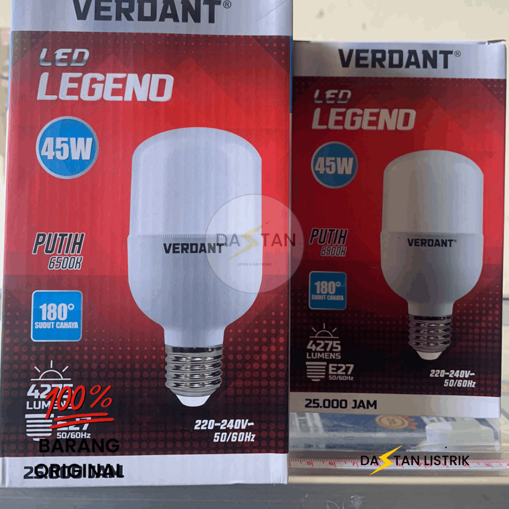 Lampu LED 45 Watt / Lampu LED VERDANT LEGEND 45 Watt Putih