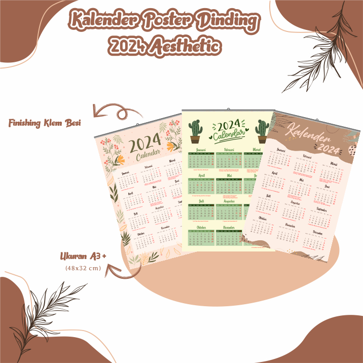 

KALENDER POSTER DINDING 2024 TERMURAH – Cetak Kalender Poster – Kalender 2024 / KALENDER 2024 UKURAN A3+