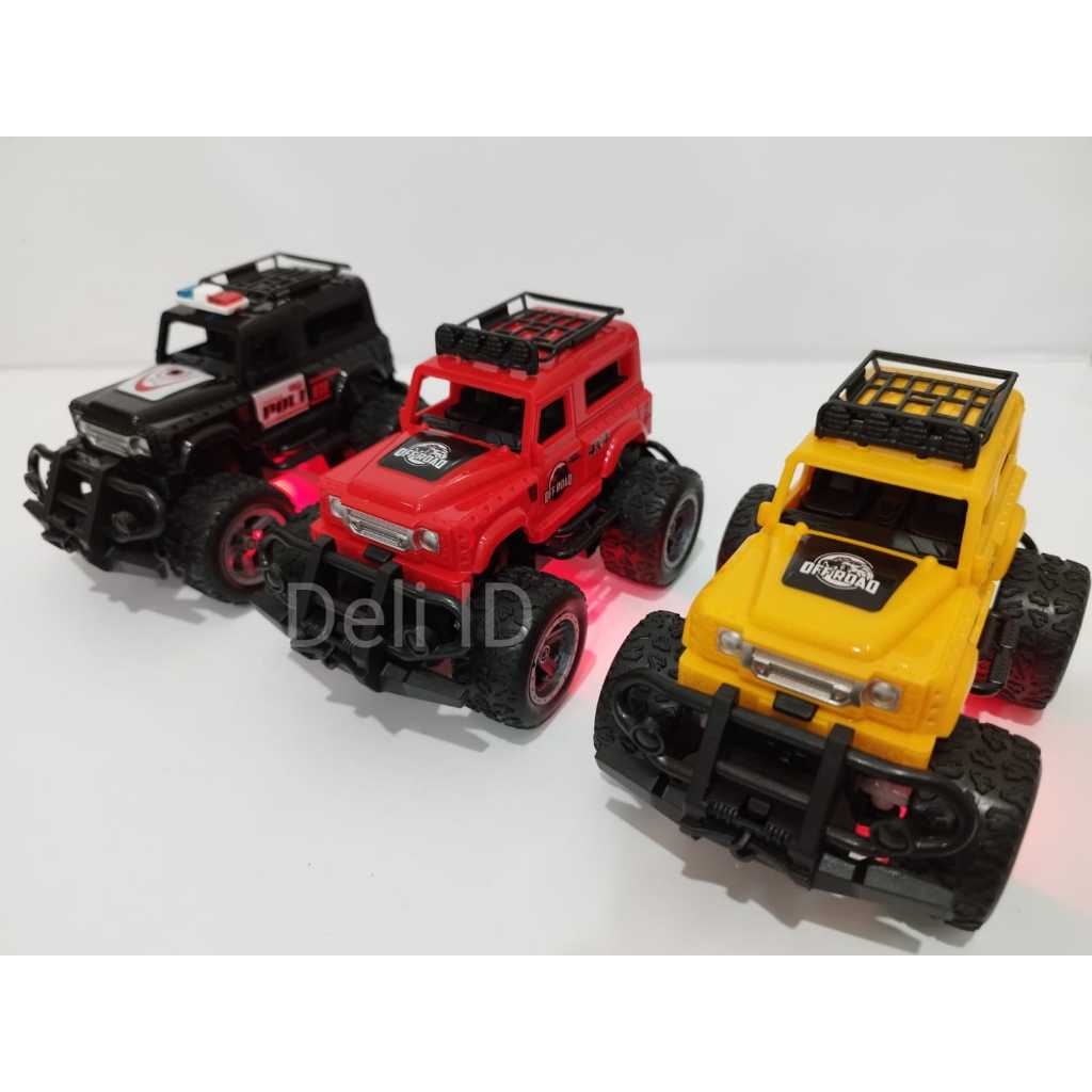 MAINAN MOBIL REMOTE KONTROL REMOT CONTROL LAMPU OFF ROAD RC CAR TOYS