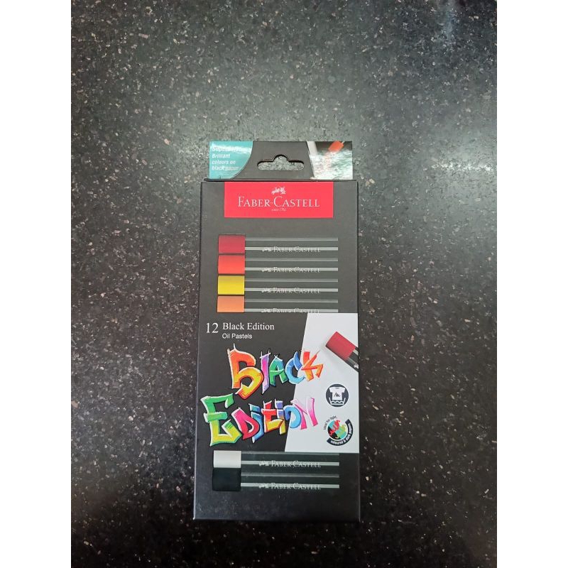 

Oil Pastel Faber Castel 12 Warna Black Edition(220012)