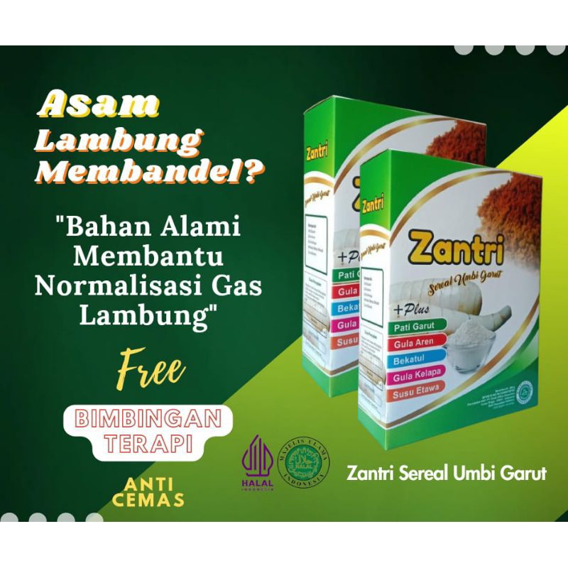 

Paket 2 Box ZANTRI SEREAL Umbi Garut Pluss Habbatussauda - FULL FREE KONSULTASI- Untuk Penyembuhan Asam Lambung & Menaikkan Imunitas Tubuh